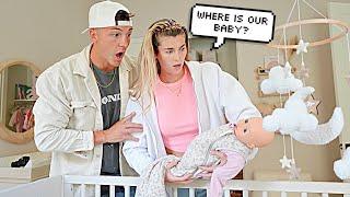 SWAPPING OUR BABY WITH A DOLL? Watch Her Hilarious Reaction