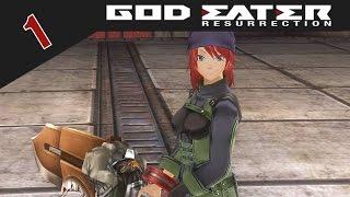 God Eater Resurrection PS4  PS VITA Lets Play Walkthrough Part 1 - Obtaining The God Arc