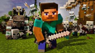 HERO Of THE VILLAGE - Alex and Steve life Minecraft animation