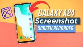 Samsung Galaxy A24 How To Take Screenshot & Record Screen?