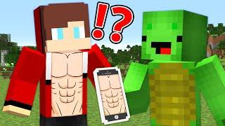 Mikey Pranked JJ by PHOTO CAMERA in Minecraft - Maizen