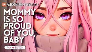 ASMR - Loving Mommy Praises and Comforts You F4A Sleep AID Affection I Love You British