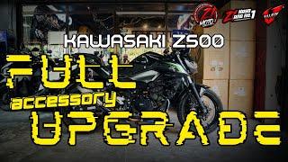 THE ALL NEW KAWASAKI Z500 UPGRADES  ZERO ONE MOTO