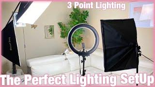 Best Lighting for YouTube  3 Point Lighting Setup  What Makes My Videos Stand Out