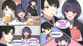 ［Manga dub］I was always invited by my tough beautiful boss［RomCom］