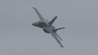 F-18 Super Hornet West Coast Rhino Demo Team. Pacific Airshow. Sunday 2023. 4K 60fps.