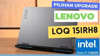 Pilihan Upgrade SSD - RAM Lenovo LOQ 15IRH8  Upgrade Options Lenovo LOQ 15IRH8