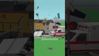 BeamNG But Its Roblox #roblox #destruction #random