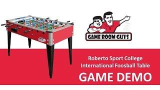 Roberto Sport Foosball Table  Game Room Guys