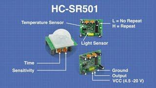 PIR Motion Sensor Detector Module HC-SR501