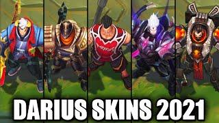 All Darius Skins Spotlight 2021 League of Legends