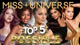 TOP 5 MISS UNIVERSE 2024 FAVORITE JUNE EDITION FIRST LEADERBOARD