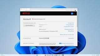 How to Cancel Netflix Subscription on Windows 11