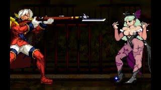 Morrigan Is Looking For A Boyfriend... #8 Morrigan gets shot to the face Mugen Ryona