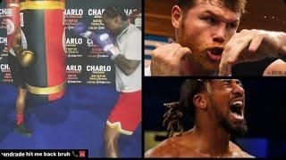 Canelo’s about to Duck Charlo AGAIN  Andrade won’t answer the call??  #TWT