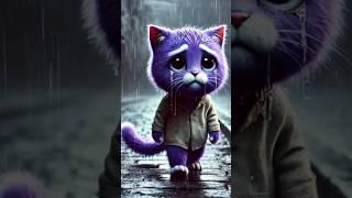 Kitten sad story #cat #cute #kitten #catlover #catvideos #aiart #poorcat