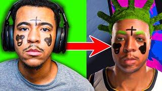 HOW TO GET FACE TATTOOS IN NBA 2K25 Face Tattoo Tutorial NBA 2K25