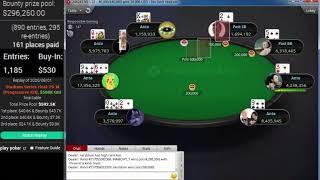 PokerStars Stadium Series Heat 29-M $530 NLHE Progressive KO Aug 01 2020 nerdshok TruthBeTold7