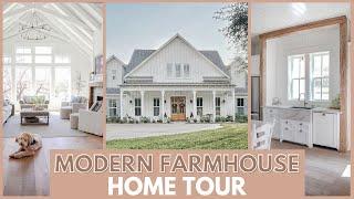 MODERN FARMHOUSE HOME TOUR  New Build Home Questions Answered with @The.Old.Barn  FARMHOUSE LIVING