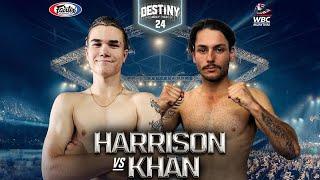 Wyatt Harrsion Vs Shabaaz Khan - Destiny MuayThai 24