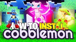 HOW TO INSTALL COBBLEMON ISLANDS v1.4.1 Minecraft 1.20.1 Cobblemon Mod