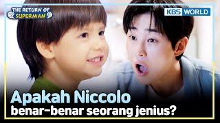 INDENG Niccolo benar-benar jenius?  The Return of Superman  KBS WORLD TV 240825