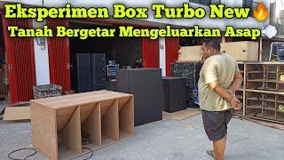 Horeg Percobaan Box Turbo New Brewog Sampai Tanah Bergetar Mengeluarkan Asap