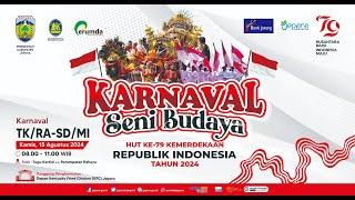 LIVE - KARNAVAL SENI BUDAYA Dalam Rangka Memperingati HUT RI Ke - 79 TKRA-SDMI