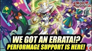 We Got An Errata? Performage Support Is Here