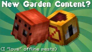 New Garden Content? Offline Pests Hypixel Skyblock News