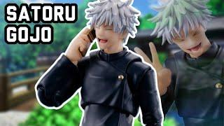 SH Figuarts Jujutsu Kaisen Satoru Gojo Hidden Inventory Action Figure Review Tamashii Nations BANDAI