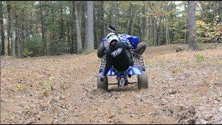 Yamaha YFZ450R Raw Fall Riding