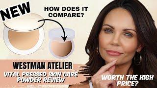 WESTMAN ATELIER VITAL PRESSED POWDER  HOW IT COMPARES TO KOSAS POWDER