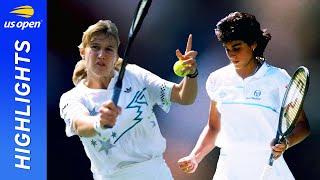 Steffi Graf vs Gabriela Sabatini Highlights  1988 US Open Final