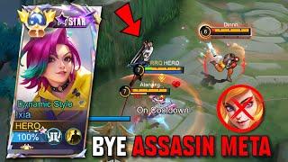 HOW TO DEAL META ONE SHOT ASSASSIN USING IXIA  ixia best build and emblem 2024 - MLBB