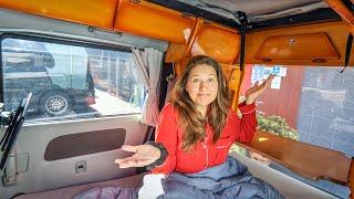Living on the Streets of Tokyo in a tiny van