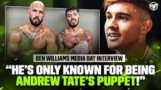 Hes Only Known For Being Andrew Tates Puppet  Ben Williams Misfits Boxing interview