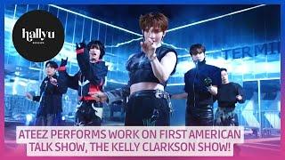 ATEEZ 에이티즈 Performs Work on The Kelly Clarkson Show Reaction