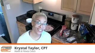 In the Kitchen with Krystal - Spicy Turkey Scramble and Snacks