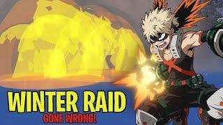 DESTROYING WINTER RAID BOSSES WITH EXPLOSION *GONE WRONG*  Boku No Roblox Remastered