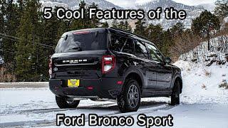 5 Cool Features and Things You Didnt Know About the Ford Bronco Sport  Trail Control?