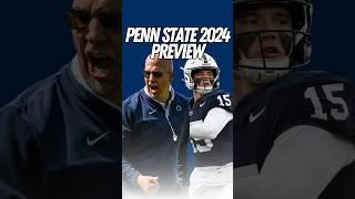 Penn State Football 2024 Prediction & Preview #CFB #CollegeFootball #Football
