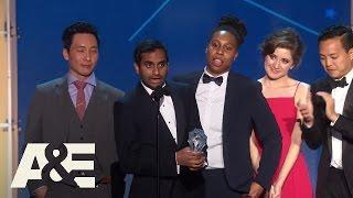 Master of None Wins Best Comedy Series  2016 Critics Choice Awards  A&E