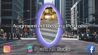 Spark AR Tutorial  How To Make AR Portal Effect And Publish On Instagram