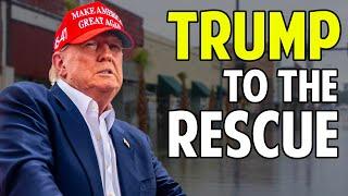 Donald Trump Helps Hurricane Helene Victims While Kamala Campaigns