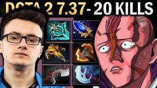 Anti-Mage Gameplay Miracle with 20 Kills and Abysal - Dota 7.37