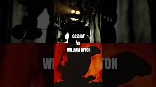 Cassidy vs william afton #shorts