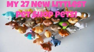 My 27 New Littlest Pet Shop Pets Collection HAUL  LPSskittles