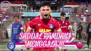 SADDIL RAMDANI & SABAH FC MENGGILA️HAJAR KL ROVERS 7-0 DI PIALA FA MALAYSIA 2024