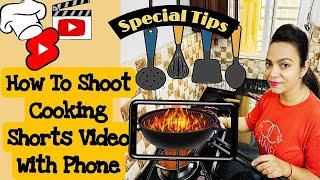 How To Shoot Cooking Video With Phone  Cooking Short Video Kaise Banaye  A2Z Content